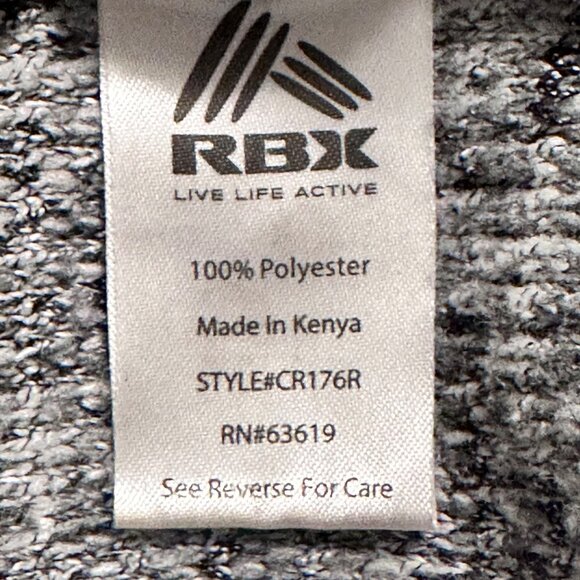 RBX Womens Grey Cowl Neck Pullover Sweater / Active Wear Size L - Picture 5 of 6